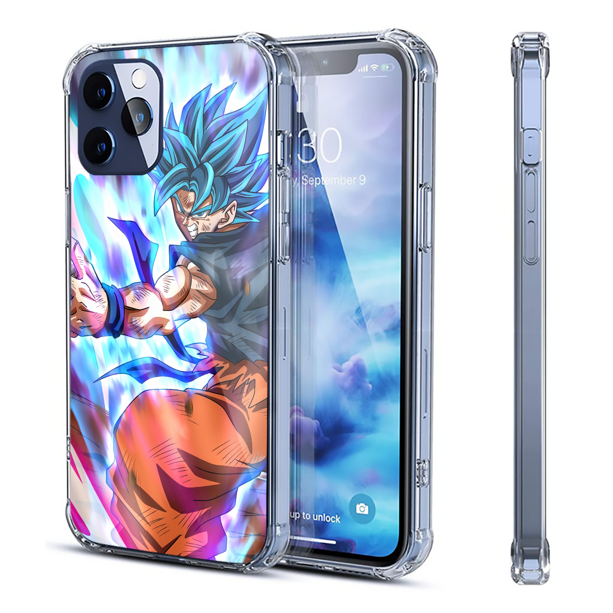 （画像用） ドラゴンボール DRAGON BALL 【iPhone 12シリーズ対応】透明スマホケース（クリアソフトケース）